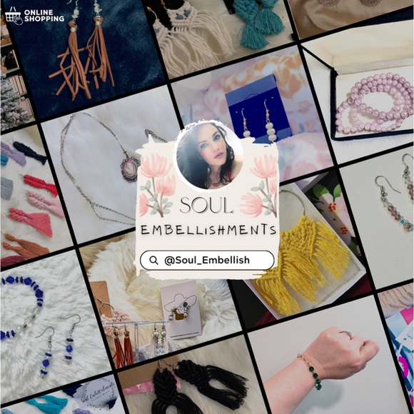 New 16 IN FACET COBALT CRYSTALS 8MM+6MM CRYSTAL RONDELLE AB+COBALT BRACELET SET - Picture 4 of 16